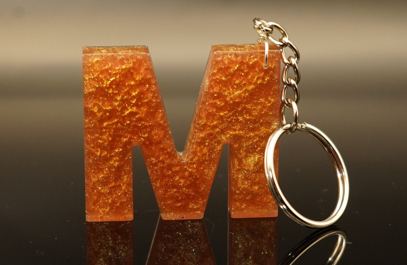 Personalized Custom Block Letter Keychain Pocket Fidget