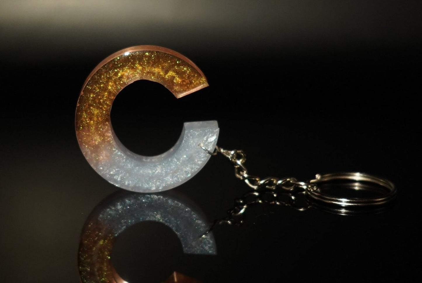 Personalized Custom Block Letter Keychain Pocket Fidget